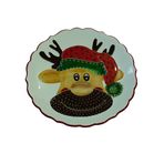 Anka Handcrafts - Ren Geyikleri - Yılbaşı Temalı Çini Tabaklar 42