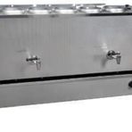 Anka Inoks Pro Kompakt Full Otomatik Çay Makinası Paslanmaz 5 Demlikli 50 Litre Elektrikli Doğalgazlı