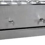 Anka Inoks Pro Kompakt Full Otomatik Çay Makinası Paslanmaz 5 Demlikli 50 Litre Elektrikli Tüplü