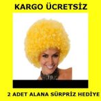 Anka Kabarık Bonus Sarı Peruk