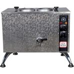 Anka Pro Elektrikli Full Otomatik Çay Kazanı 2 Demlikli 20 Litre Paslanmaz