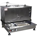 Anka Pro Plus Otomatik Çay Kazanı 2 Demlikli 20 Litre Inox Elektrikli Tüplü