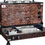 Anka Pro Plus Otomatik Çay Kazanı 3 Demlikli 30 Litre Bakır Elektrikli Tüplü