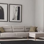 Anka Sütlü Kahve 250x170 Sağ Köşe Koltuk