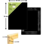 AnkaArt Siyah Astarlı Tuval 50 x 70 - Sienna