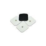 Ankaflex 4 Adet Tens Cihazı Pedi 5x5 cm Çıtçıtlı Elektrotepapi Uyumlu Kullanım Alanı İçin
