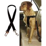 Ankaflex Evcil Hayvan Araç Emniyet Kemeri Kedi Köpek Araba Tasması Köpek Oto Aksesuarı - Siyah