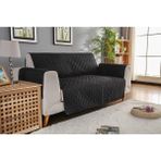 Ankaflex Evcil Hayvan Koltuk Örtüsü Su Sıvı Geçirmez Koltuk Kanepe Berjer Örtüsü Kedi Köpek Örtüsü Kılıfı 180 x 145 cm - Siyah - 145 x 180 cm