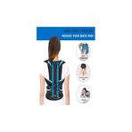 Ankaflex Medikal Unisex Çift Balenli Dik Duruş Korsesi Kifoz Skolyoz Korsesi Omuz Sırt Bel Korsesi 3838060000335