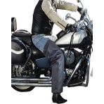 Ankaflex Motorbisiklet Kullanıcıları Için Sıvı ve Rüzgar Geçirmez Isı Yalıtımlı Koruyucu Pantolon - Standart - Siyah