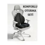 Ankaflex Ortopedik Oturma Minderi Ve Bel Destek Yastığı Konfor Seti