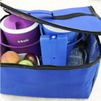 Ankaflex Termos Kamp Çantası Piknik Seyahat Spor Çantası Sıcak Soğuk Serin Tutan Tutucu Outdoor Çanta - 2 lt - Mavi