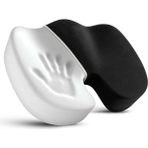 Ankaflex Visko Cocix Minder Oturma Minderi Basur Minderi Ortapedik Oturma Minderi Oturma Simidi Yastığı - 59 x 39 cm - Beyaz