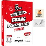 Ankara 5.sınıf Güçlendiren Türkçe Branş Denemeleri Hedef Deneme