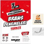 Ankara 7.sınıf Güçlendiren Türkçe Branş Deneme Hedef Deneme