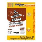 Ankara Güncel 5.Sınıf Sosyal Güçlendiren Branş Deneme+Tablet Kalem