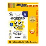 Ankara Güncel 6.Sınıf İngilizce Güçlendiren 32 Hafta Deneme+Tablet Kalem
