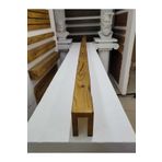 Ankara Kartonpiyer Ahşap Görünümlü Strafor 8,5x5,5 cm Açık Meşe Renkli (1 Metre)
