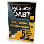 Ankara Kitap Merkezi MEB AGS ÖABT Özel Eğitim Öğretmenliği Tamamı Çözümlü 5 Deneme Sınavı Pelikan Yayınları