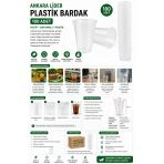 Ankara Lider Plastik Bardak 100 Adet