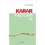 Ankara Okulu Yayınları Karar Yazıları 3
