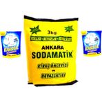 Ankara Sodamatik 3 kg * 1 Adet + Kartül Tül Beyazlatıcı 500 Gr * 2 Adet - 4 kg