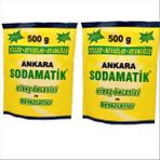 Ankara Sodamatik Kireç Önleyici ve Beyazlatıcı 500 gr x 2 Adet Tüller Beyazlar Renkliler - 1 kg