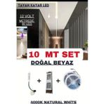 Ankara Teknik OEM Anahtarlı Akışkan Kayar Şerit LED Sistemi / 12 Volt / 20 Efekt - 10 m - 4000K - Nature
