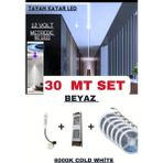 Ankara Teknik OEM Anahtarlı Akışkan Kayar Şerit LED Sistemi / 12 Volt / 20 Efekt - 30 m - Beyaz
