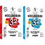 Ankara Yayıncılık 5. Sınıf Türkçe ve Matematik Güçlendiren 32 Haftalık Deneme 2 Kitap