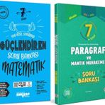 Ankara Yayıncılık 7.Sınıf Matematik Soru Bankası Ve Editör Yayınları Paragraf Soru Bankası Seti 2 Kitap