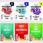 Ankara Yayıncılık 8.Sınıf Güçlendiren Kazanım Denemesi + Okyanus 8.Sınıf Classmate Soru Bankası Türkçe + Matematik + Fen Bilimleri Seti