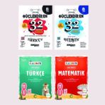 Ankara Yayıncılık 8.Sınıf Güçlendiren Kazanım Denemesi + Okyanus 8.Sınıf Classmate Soru Bankası Türkçe + Matematik Seti