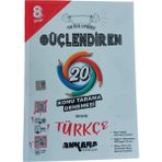 Ankara Yayıncılık 8.⁠ ⁠Sınıf Güçlendiren Türkçe 20'li Konu Tekrar Denemesi