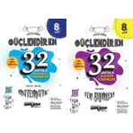 Ankara Yayıncılık 8.Sınıf LGS 32 Hafta Sayısal 2'Li Set Matematik,Fen