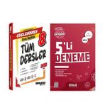 Ankara Yayıncılık 8. Sınıf Tüm Dersler Güçlendiren Soru Bankası Ve Ünlü 5 Li Deneme Seti 2 Kitap