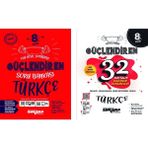 Ankara Yayıncılık 8. Sınıf Türkçe Güçlendiren Soru Bankası - 32 Haftalık Türkçe Güçlendiren Kazanım Denemesi