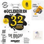 Ankara Yayıncılık LGS Dil Bilgisi Güçlendiren 32 Hafta Deneme+Zihin Deneme+Sssk400