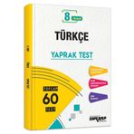Ankara Yayınları 8. Sınıf Türkçe 60 Yaprak Test