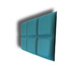 Ankases Ses Yalıtım Akustik 3D Parlak Yüzeyli Yeşil Panel – 50x33cm, 30mm – Yankı ve Ses Yalıtım Süngeri