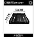 Ankatech Pikap ve Çift Kabin Araçlar 100*120 Lazer Kesim Tavan Sepeti Tüm Modeller