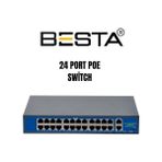 Ankaverse F2420GBL-A 24 Port 10/100/1000 Poe Switch - Standart