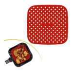 Ankaverse® Renkli Silikon Airfryer ve Fırın Matı - 21.5 cm