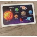 Ankebut 29x19 cm 24 Parça Güneş Sistemi Ahşap Renkli Puzzle