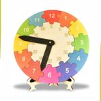 Ankebut 30077 Saatleri Öğreniyorum Renkli Puzzle
