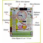 Ankebut Türkçe Takvim Montessori 30176