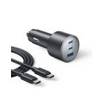 Anker 167.5 W Araç Şarjı 3 Port + 1 m Type-C Kablo, B2737