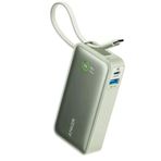 Anker 545 Nano Yeşil 10000 Mah 30W Dahili Usb-C Kablosu Powerbank
