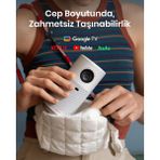 Anker D4112 Nebula Capsule Air Taşınabilir Beyaz Projeksiyonlu Hoparlör