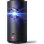 Anker Nebula Capsule 3 Laser Akıllı Taşınabilir Projeksiyon Cihazı - 300 ANSI Lümen Lazer - 1080p HD Çözünürlük - 8W Dolby Digital Hoparlör - D2426 (Anker Türkiye Garantili) - Siyah